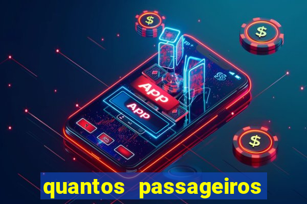 quantos passageiros cabem em um navio de cruzeiro